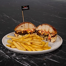 Gocaman Burger Menü+Ayran